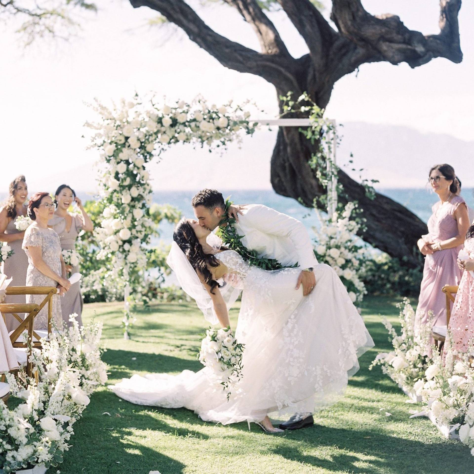 Ceremony-only DJ sound & mics — Maui Wedding DJ